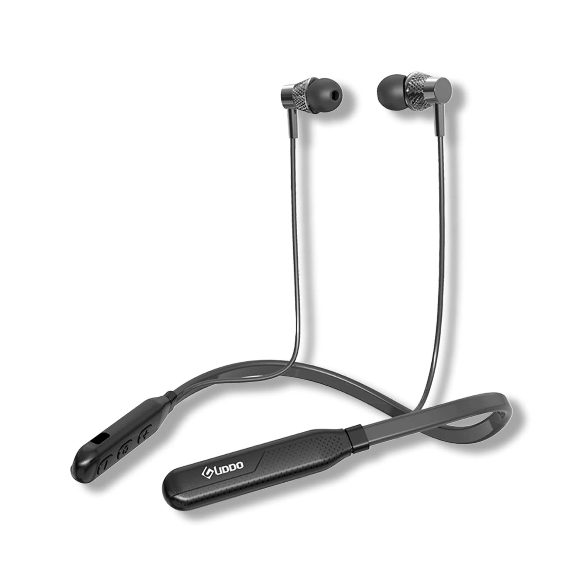 Uddo Warrior X Wireless Bluetooth Neckband Heavy Bass Sound Headphones Black Medium Powerful Audio Experience-picture-28