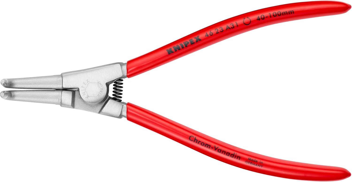KNIPEX 46 23 A31 External 90-Degree Angled Circlip Snap-Ring Pliers