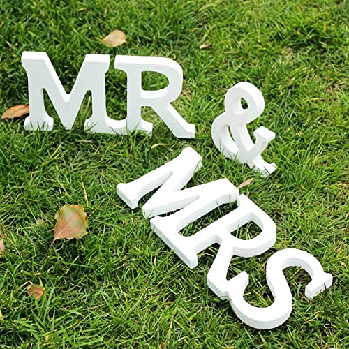 MR & MRS Lettres Décoration, décoration de mariage, cadeau de mariage (Type 2)