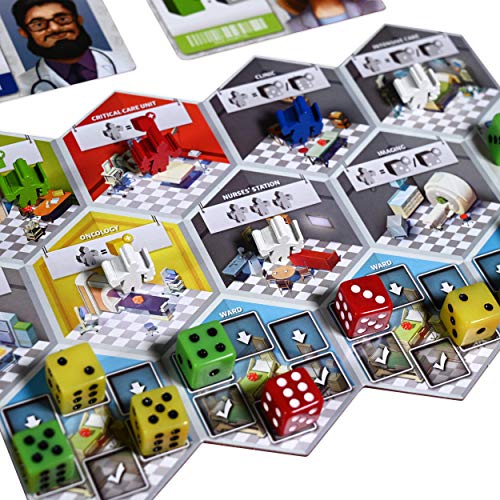 Alley Cat Games Dice Hospital, Mixed Colours #TOP4