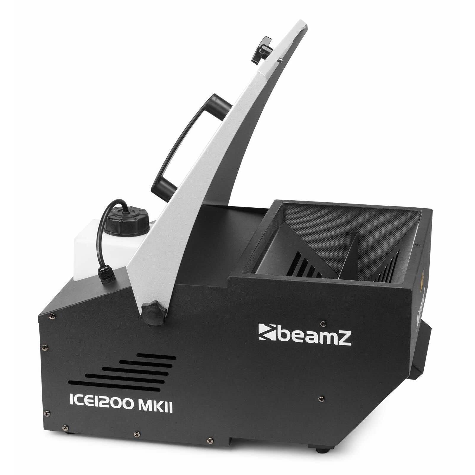 BeamZ ICE1200 MKII Bodennebelmaschine - Low Fog Machine, 1200 Watt Bodennebler, Rauchmaschine, Boden Nebelmaschine für Hochzeiten, Konzerte, Bühnenveranstaltungen und Partys