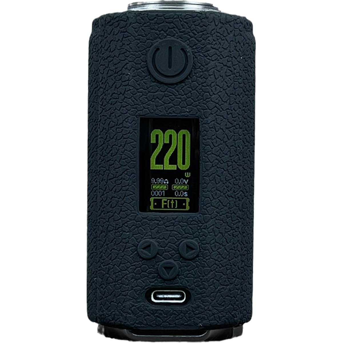 Silicone Case Compatible with Vaporesso Target 200 Mod Kit, Protective, Durable Skin, Sleeve, Cover, Wrap, Gel, Case, Shield (Black)