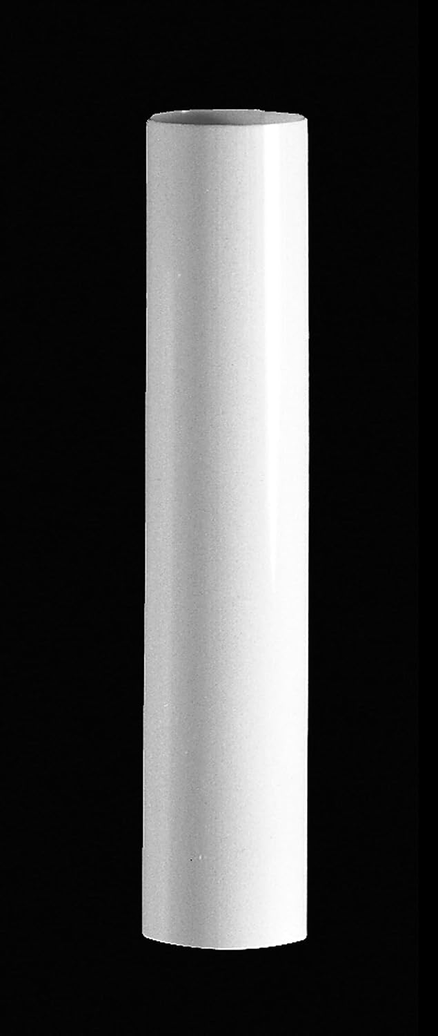 B&P Lamp® 2" Ht., White Plastic Candle Cover, Candelabra Base