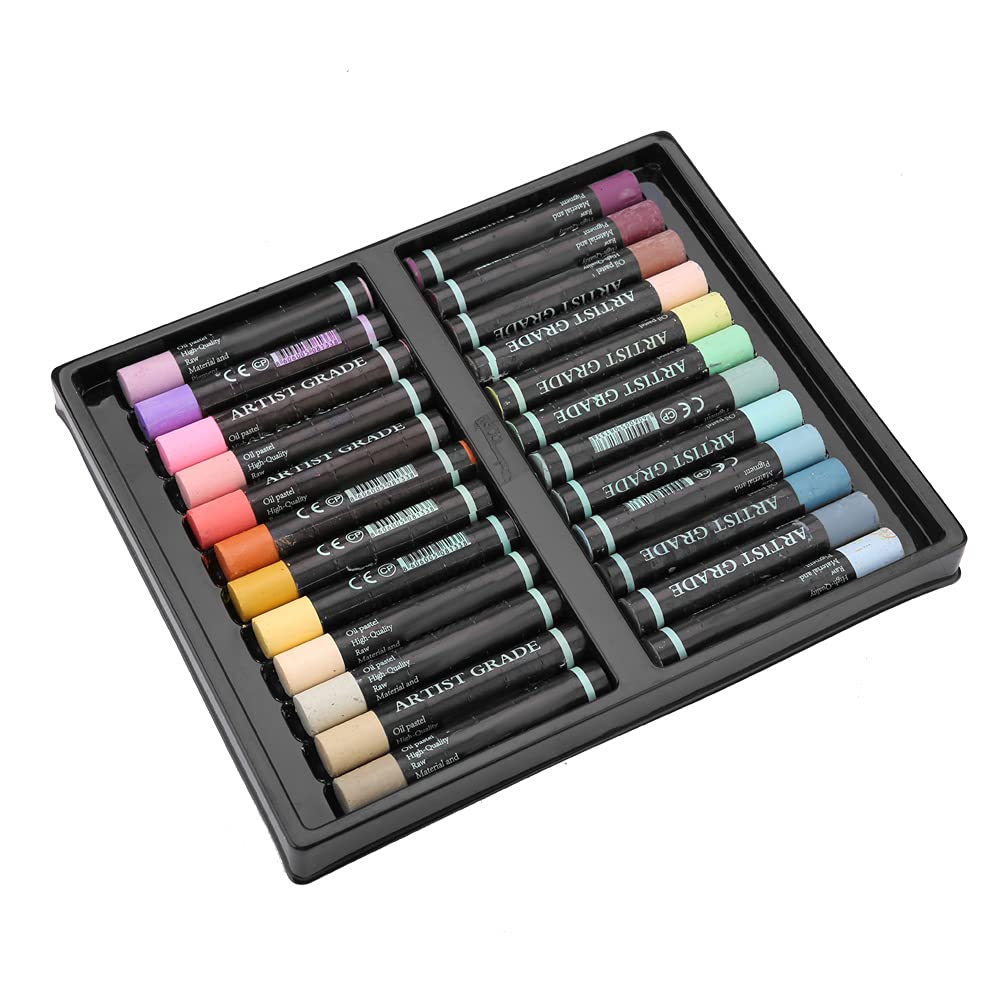 Changor Crayones de Pintura Al óleo de 60 Colores, Material No Tóxico
