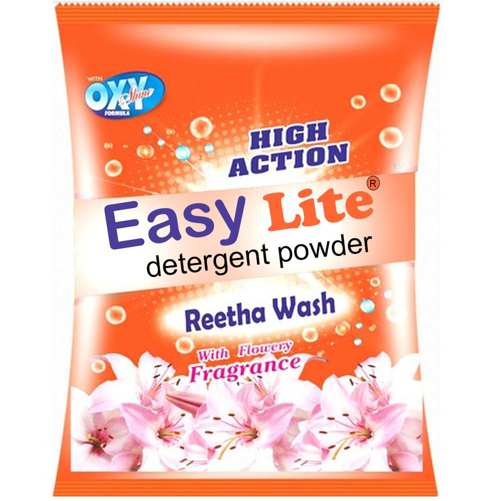 EASY LITE Detergent Powder 5kg, Washing Powder With Lemon & Bleach To Remove Tough Stains on Clothes & Dissolves Easily | Suitable for all Washing Machines and Bucket Wash (B0D3FBTMBL) Amazon Price History, Amazon Price Tracker