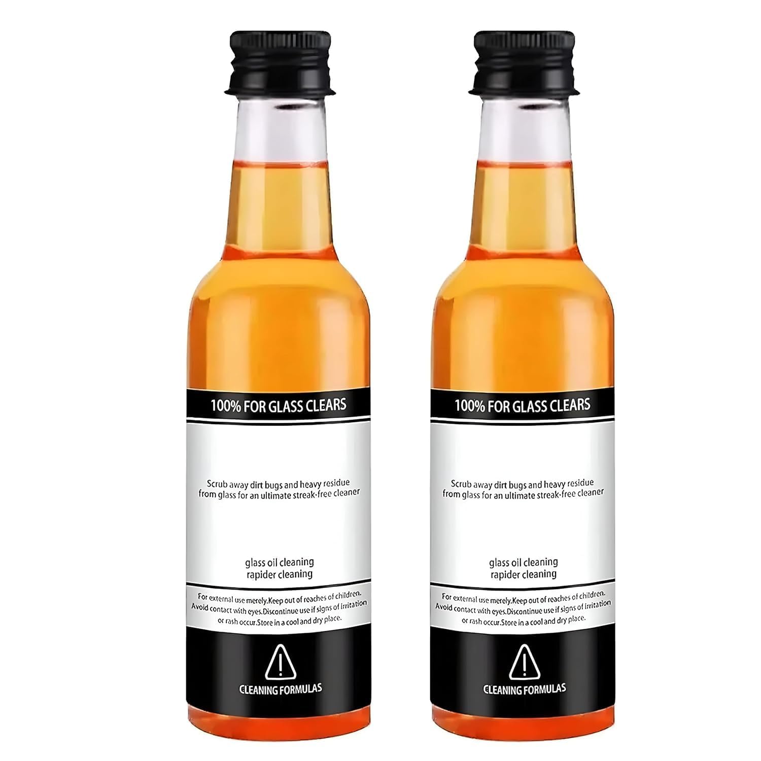 Hempi Homes Car Windshield Cleaner & Oil Film Remover | 100ml Water Spot Remover for Glass Surfaces | Effective Glass Cleaner for Home & Auto Windows (Pack of 2)