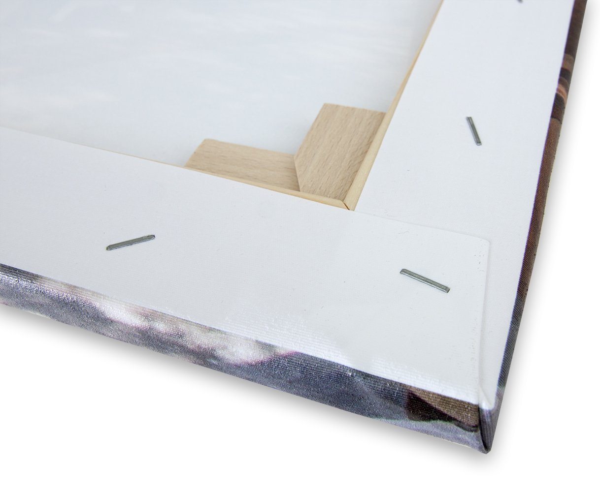 MultiBrands Foto auf Leinwand (40 x 100 cm) JETZT SELBST GESTALTEN - mit eigenem Wunschmotiv, individuell bedruckt, Holz-Keilrahmen, problemlos online editiert ohne Umwege | Selbst gestalten, Eigenes Wunschmotiv, Individuell bedruckt, Holz-Keilrahmen, Onl