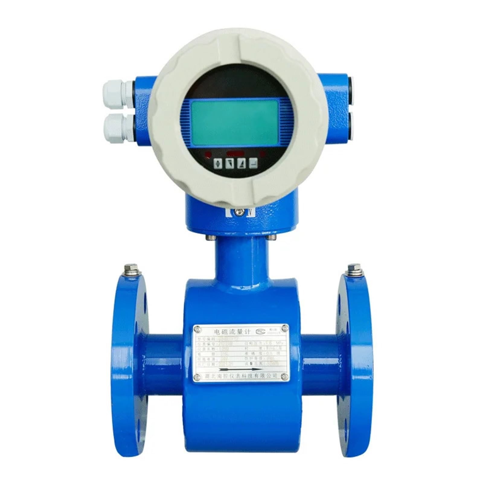 Débitmètre électromagnétique anti-corrosion PTFE DN500 plage 0 à 30 m³/h