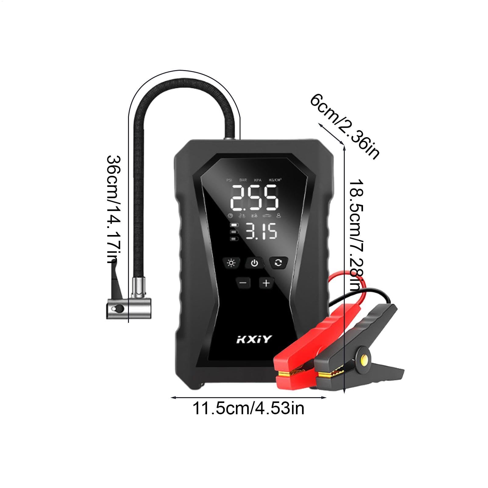 Avviatore Di Emergenza Auto smart ricaricabile cordless digitale | pacco batteria avviatore 12V Per Moto, Barca, Campeggio, Viaggio, All'Aperto, Officina,