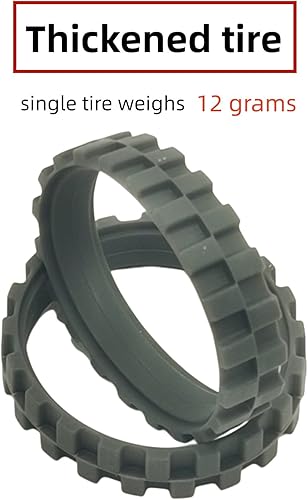 Miniatura 4 de Neumáticos de repuesto compatibles con modelos iRobot Roomba S9, j7, 500, 600, 700, 800, 900, e e e i, repuesto de neumáticos de rueda