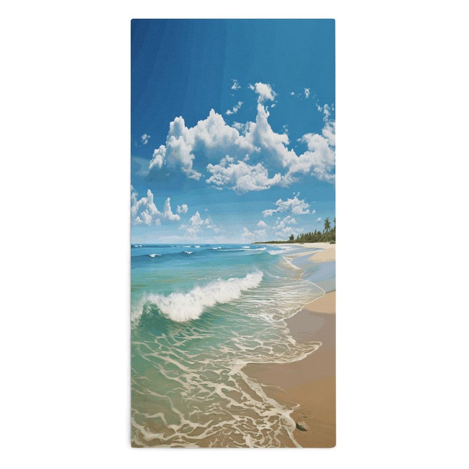 YUXBVKRS Atomic Hand Towels for Bathroom 14x29 Inch