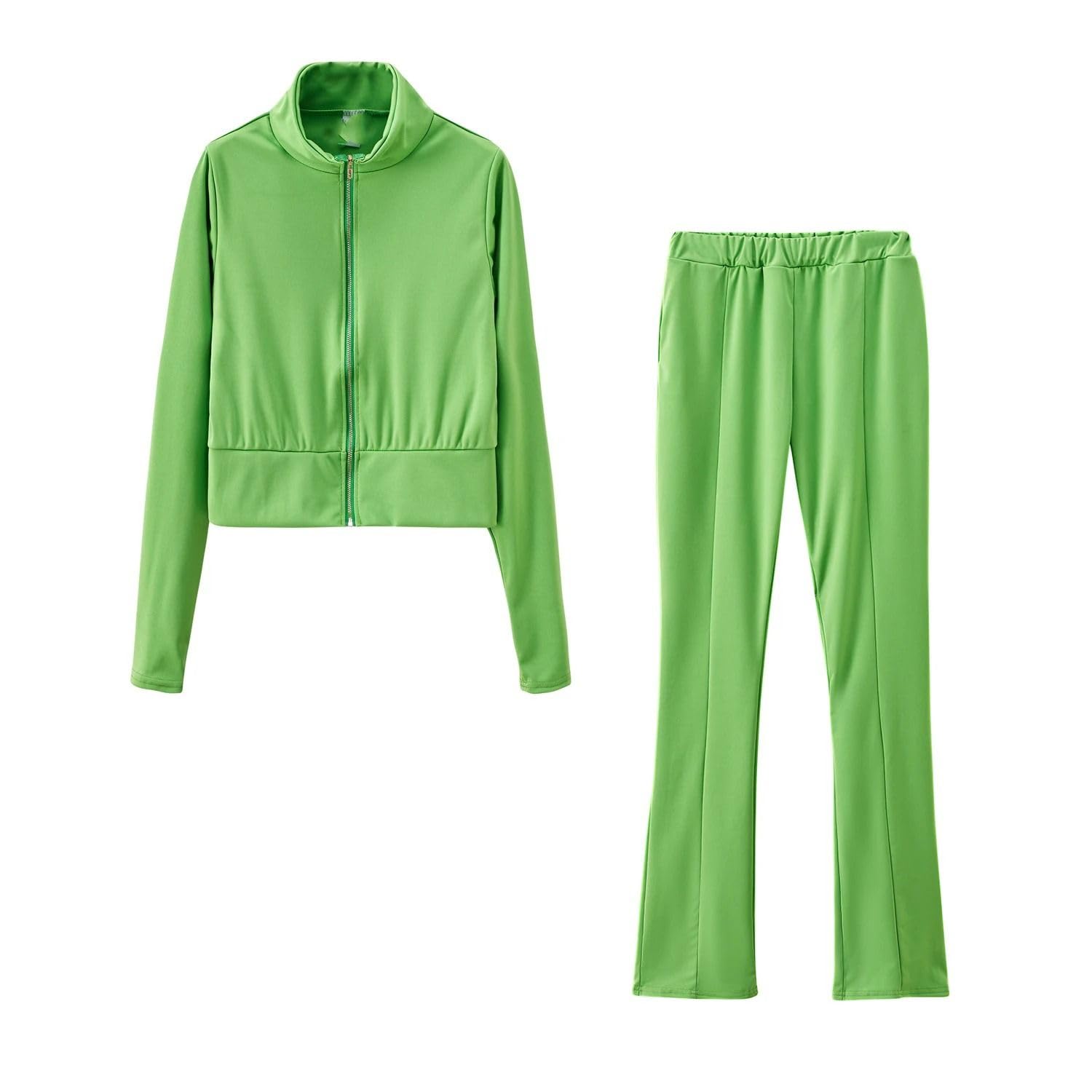 Conjunto Deportivo de 2 Piezas para Mujer: Atuendo Casual de Primavera