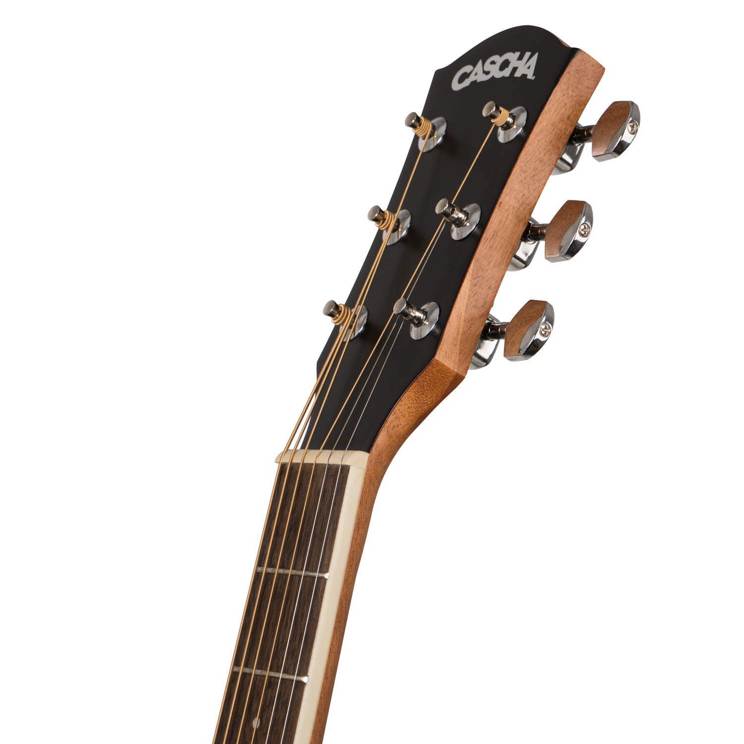 CASCHA gitara akustyczna, gitara zachodnia, strach, stalowe struny, początkujący i zaawansowani gracze, w tym 3 kostki