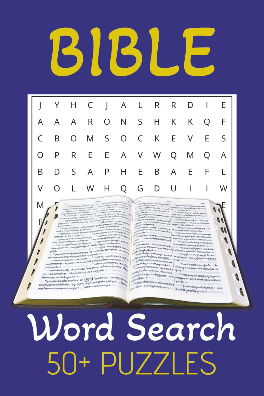 Bible Word Search: Bible Word Search | 50+ Puzzles | 6x9 | 110 Pages