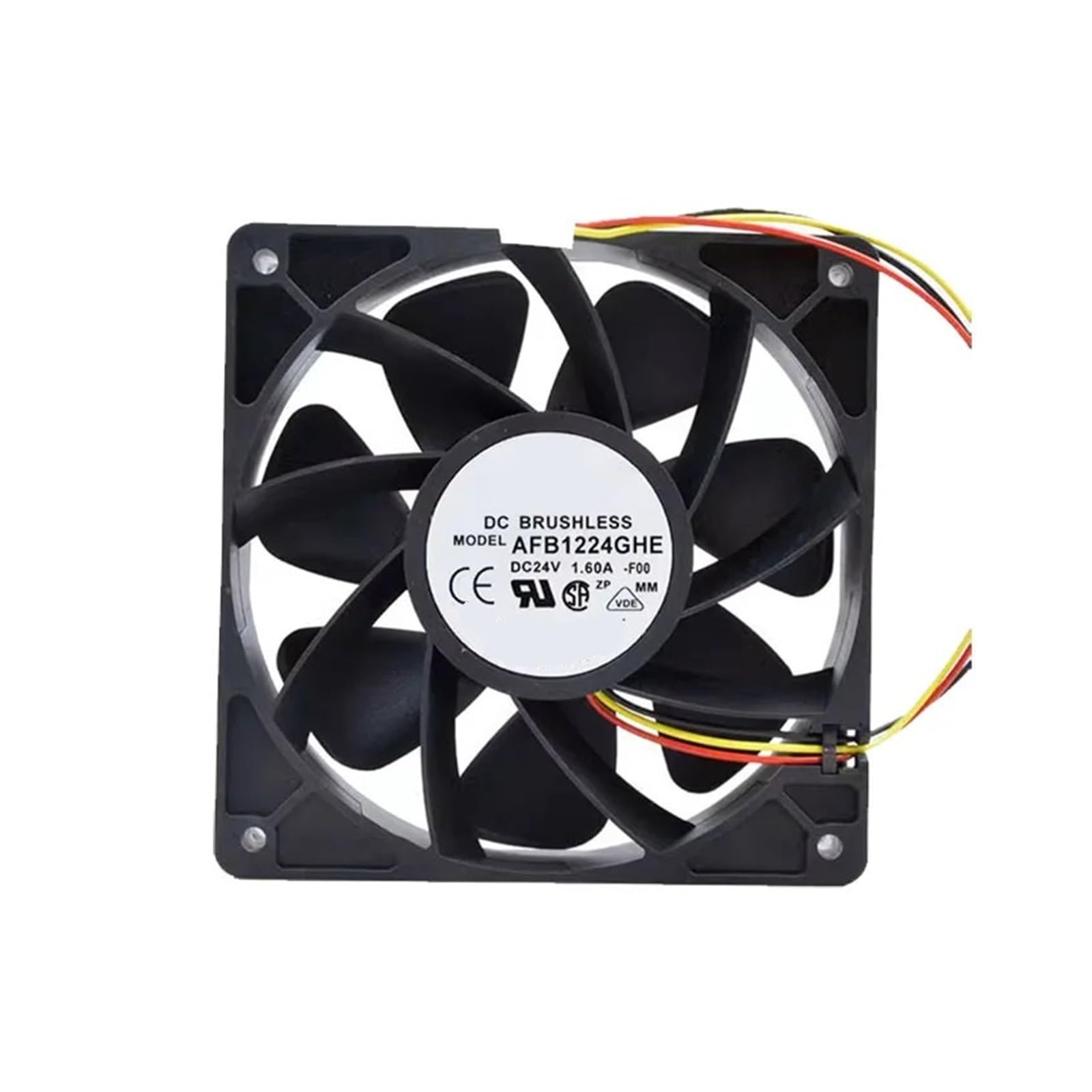 OKEWGHFL AFB1224GHE 24V 1.6A 12038 120 * 120 * 38mm 12cm COOLING FAN RADIATOR