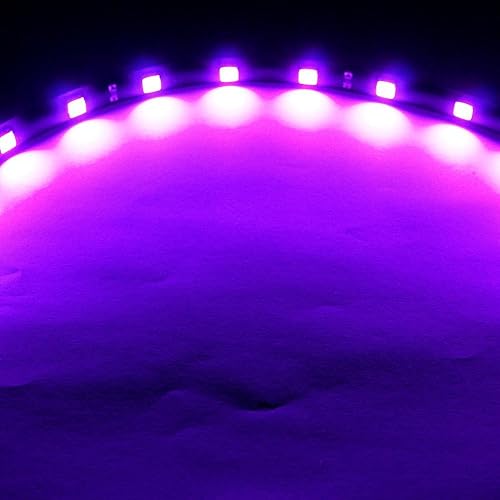 Miniatura 8 de SOCAL-LED 2X 23.6in 24" verde flexible tiras LED de alta potencia brillante 5050 12 SMD coche DRL bajo tablero acento luz, impermeable, cortable