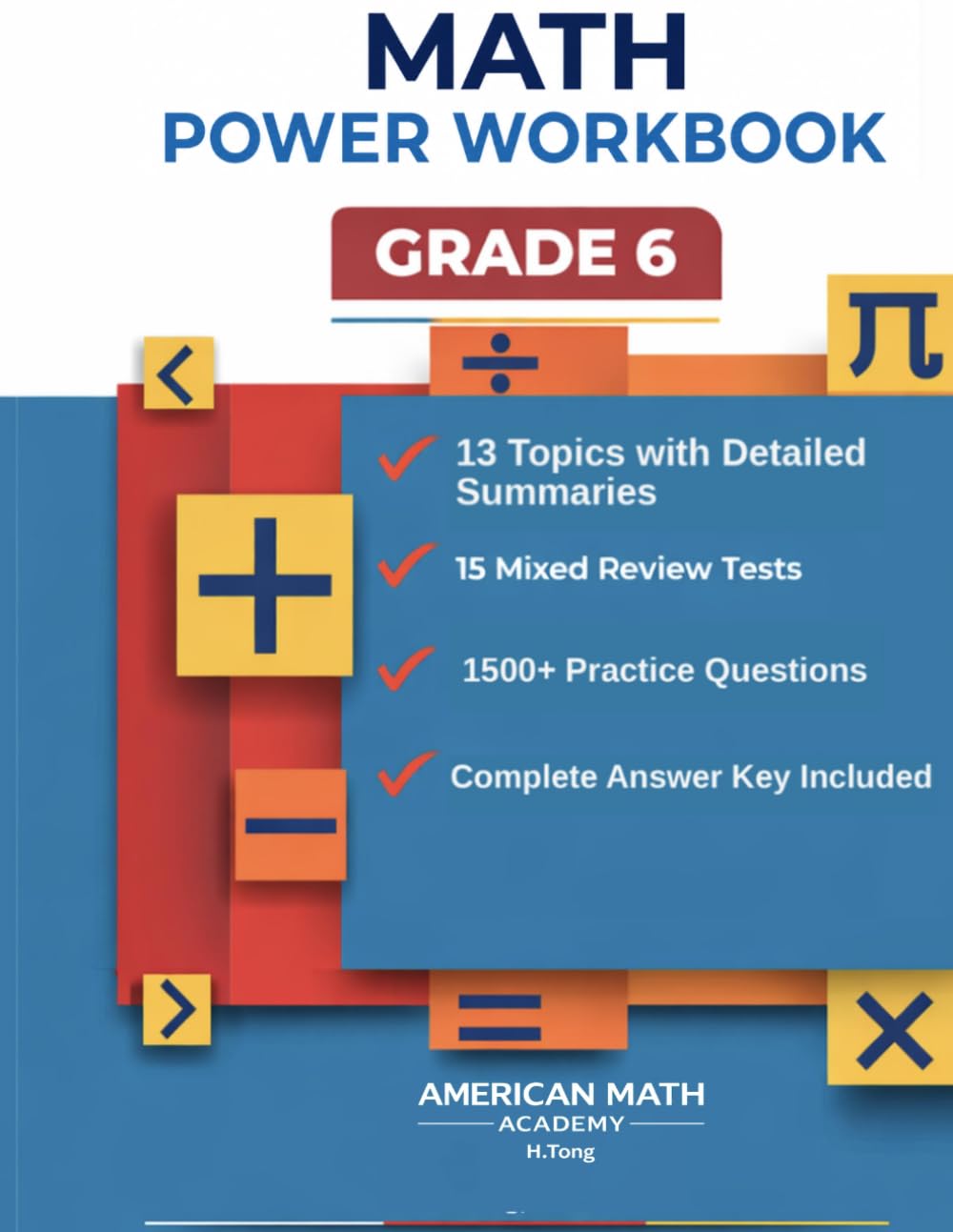 MATH POWER WORKBOOK: GRADE 6