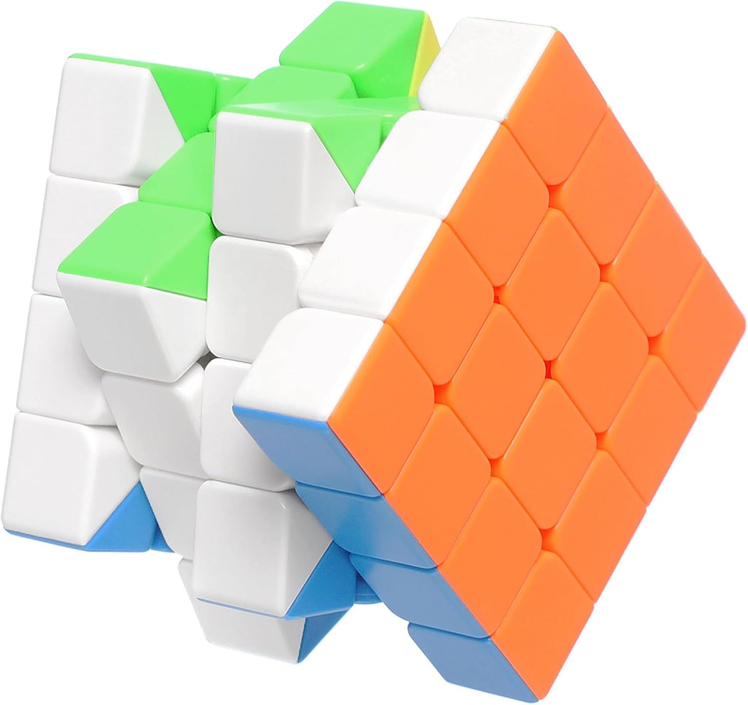 Box Cubo Mágico Profissional MoYu 2x2x2 + 3x3x3 + 4x4x4 + 5x5x5 Stickerless