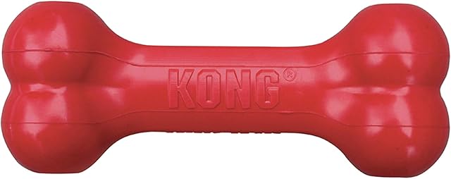 KONG Goodie Bone zabawka dla psa, mała, czerwona