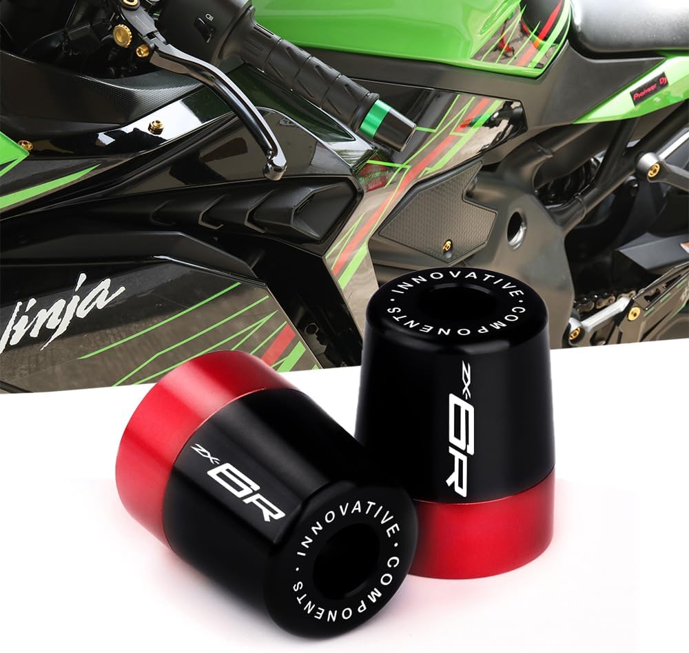 Motorcycle HandleBar Ends Fit For Ninja ZX-6R - 2024 2025 + | Ninja ZX-6R Handle Bar End 2024 ZX6R HandleBar 2025 ZX6R Accessories RD