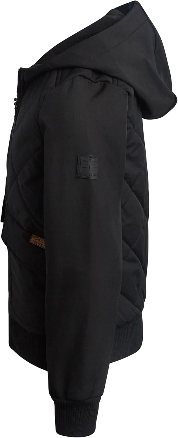 Perry Ellis Boys Winter Jacket - Wind Water Resistant Lightweight Insulated Zip Up Quilted Jacket With Utility Cargo Pockets - Image 5