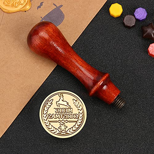 Demiawaking Testa Timbro Ceralacca Natale in