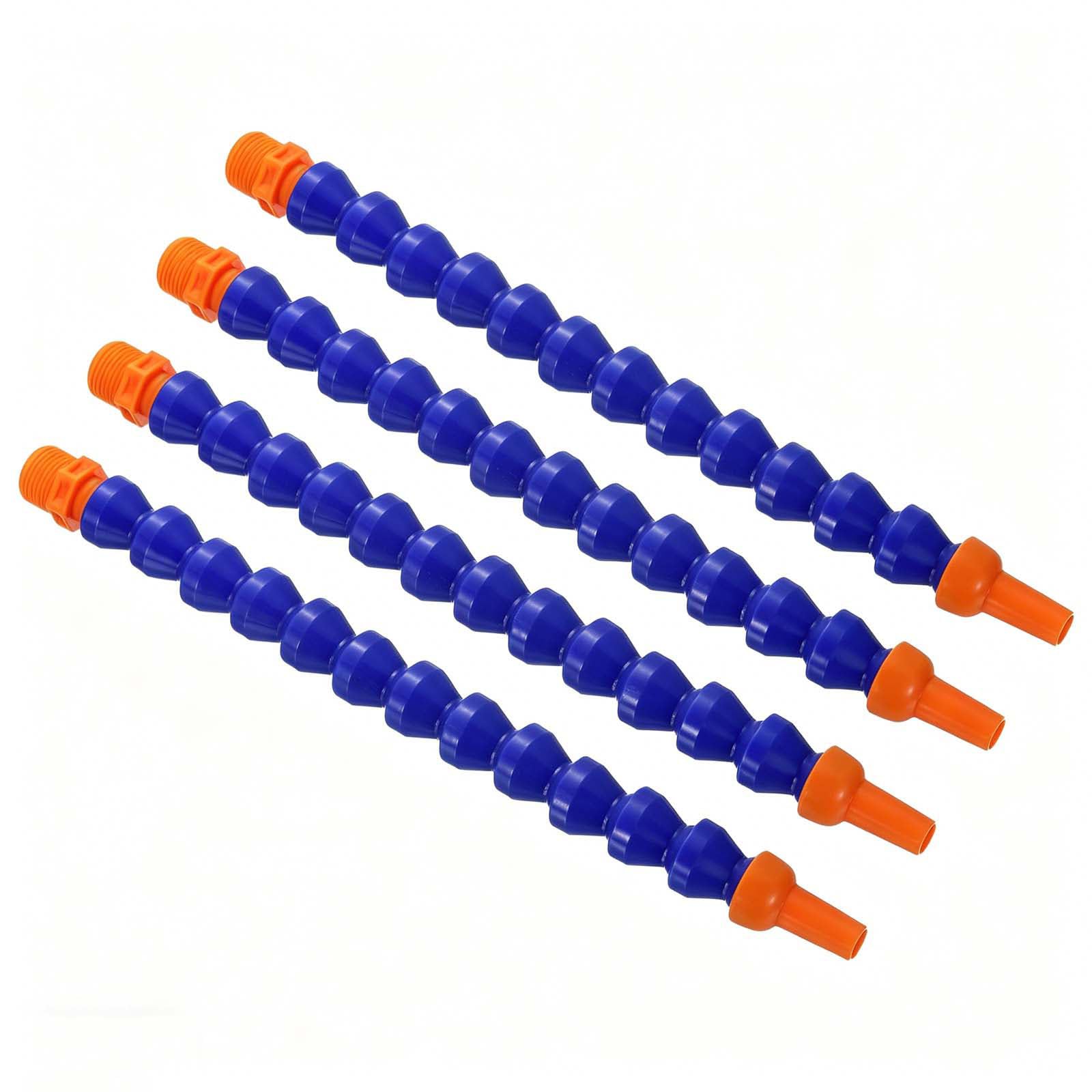 Wyqxty No Switch Flexible Coolant Pipe Flexible Coolant Pipe Round Flat Nose Cnc Lathe 4Pcs Multiple Sizes With/Without Switch