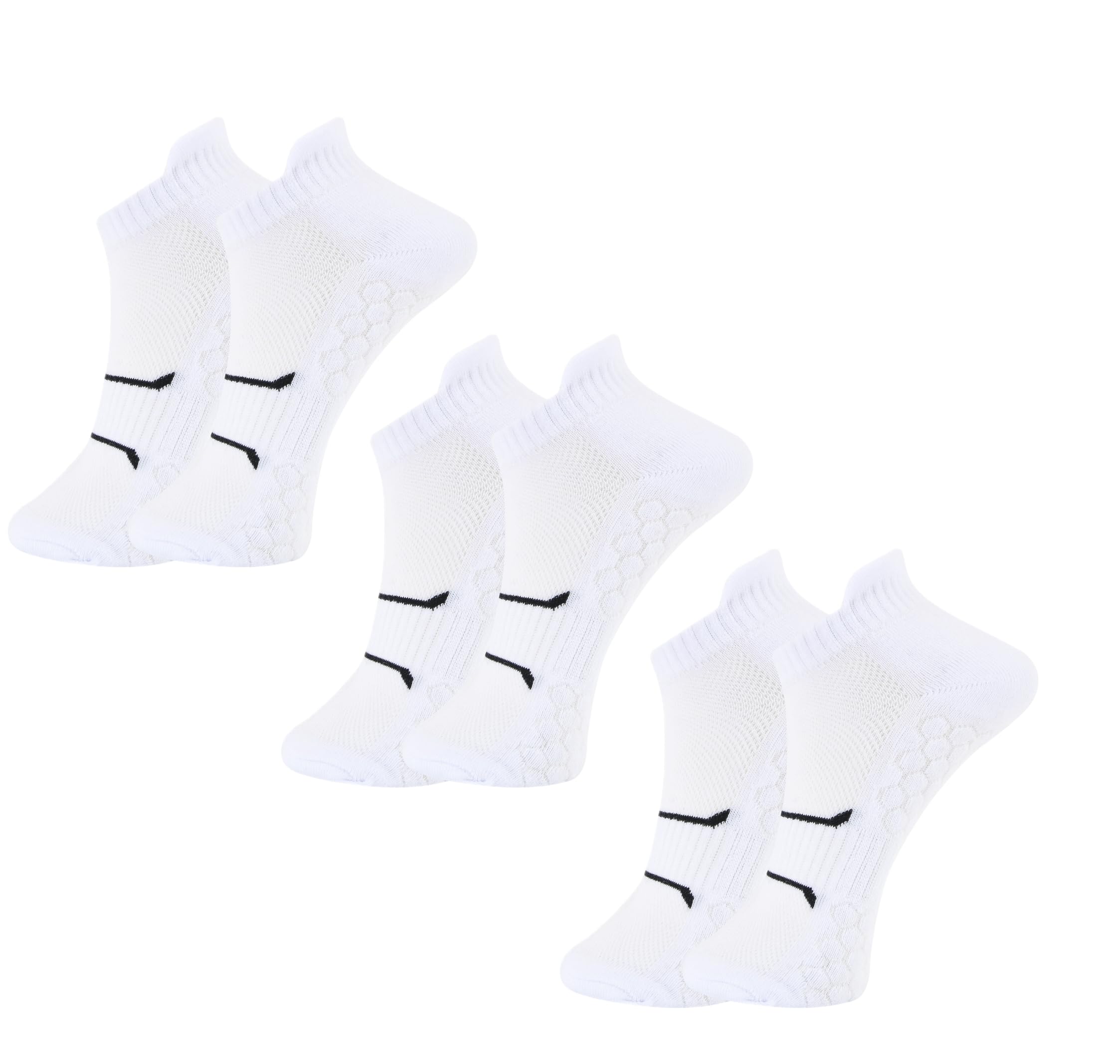 Unisex Cotton Men And Women Sports Ankle Length Socks Pack Of 3-image-30