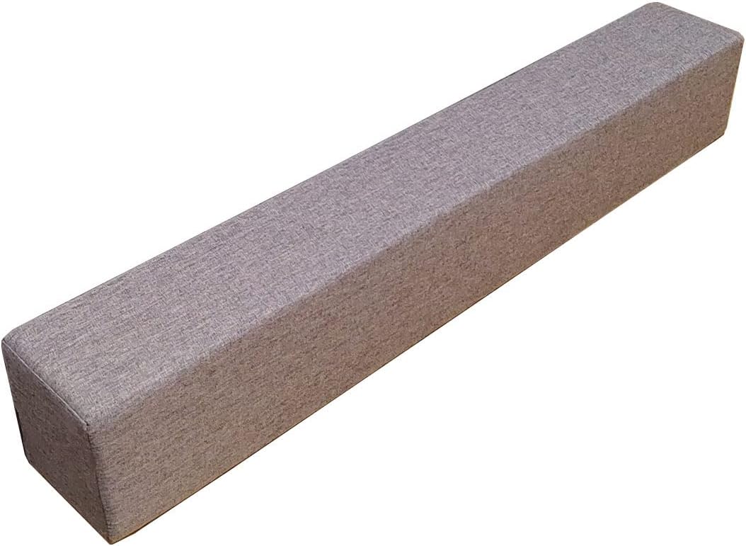 Premium PU Queen/King Bed Gap Filler,Memory Foam Bed Wedge