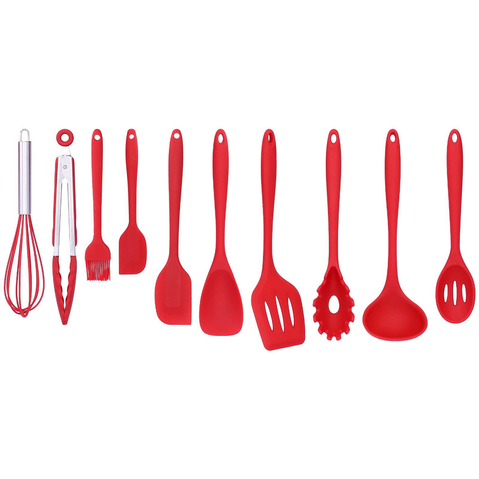 Juego de utensilios de cocina de silicona duraderos para uso diario