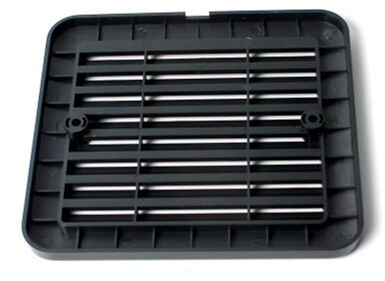 Grille d'aération 12V noire pour camping-car et caravane avec ventilateur silencieux