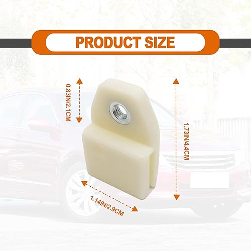 Miniatura 5 de 2 clips de canal de vidrio para puerta de ventana, soporte de regulador de vidrio, clip universal para Honda Accord Civic 1988-2015, plástico