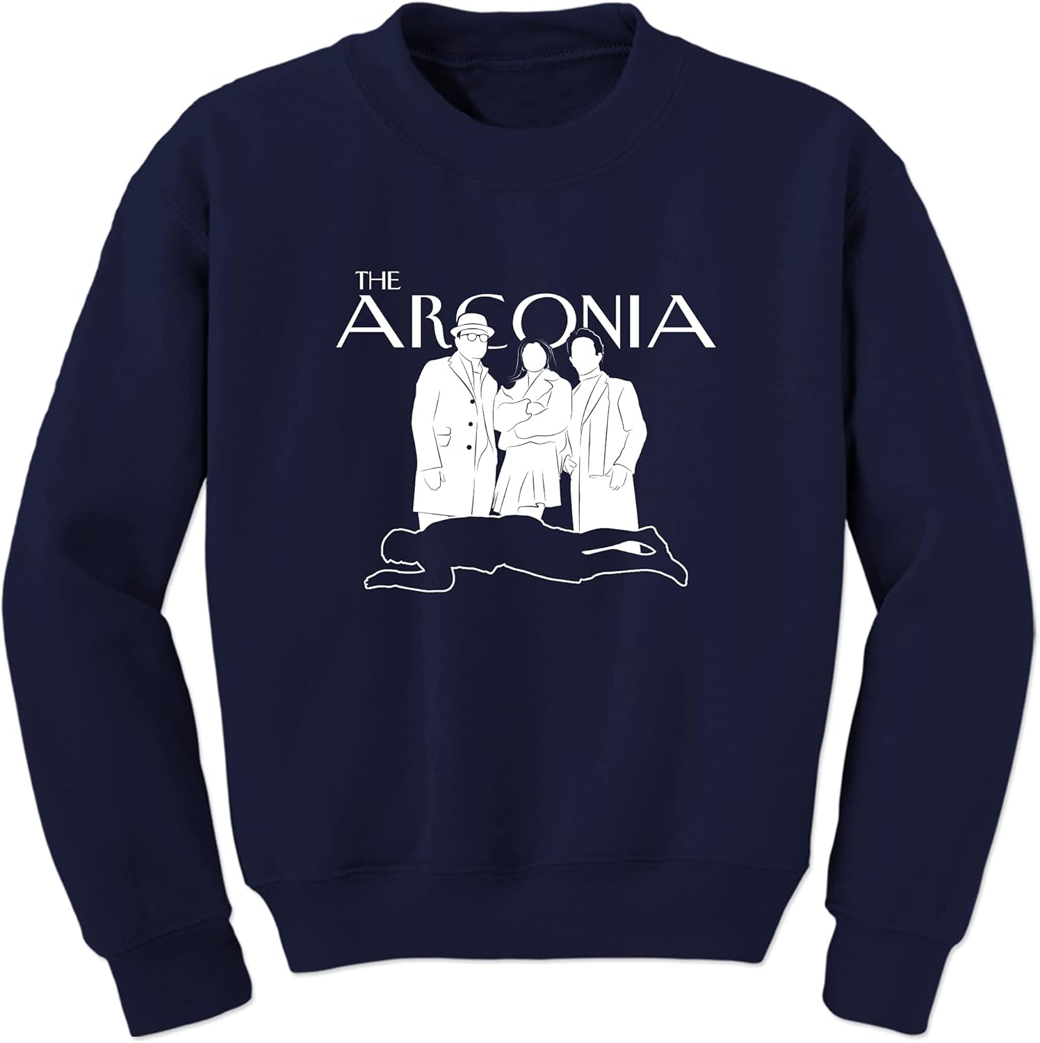 FerociTees The Arconia Building Murders Crewneck Sweatshirt