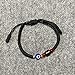 LADY Wan Handmade Evil Eye Bracelet for Men Women 1Pcs -Black