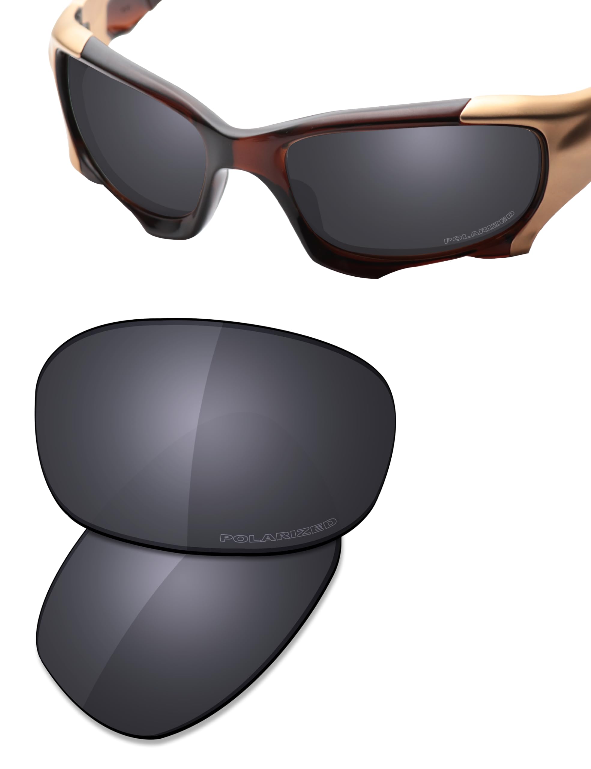 Saucer Najwyższej jakości wymienne soczewki i noski do Oakley Pit Boss 2 OO9137 | Pit Boss 2 Asian Fit OO9215