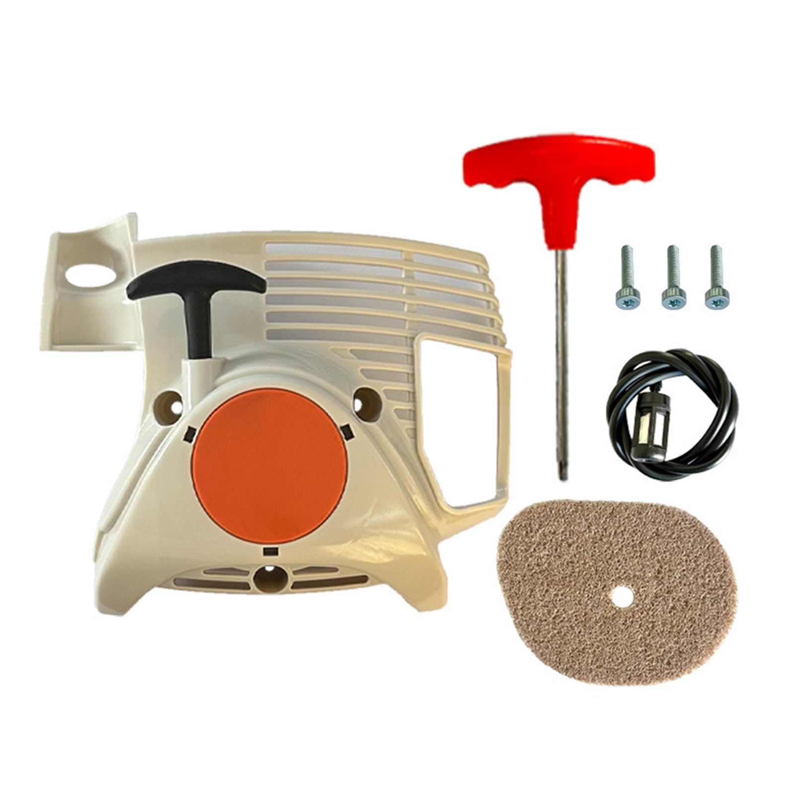 Chainsaw Starter Tool ABS Nylon Replacement Part for FS70R FC70 FS70 Shock Resistant Construction Temperature Tolerant ABS Nylon Chainsaw Starter