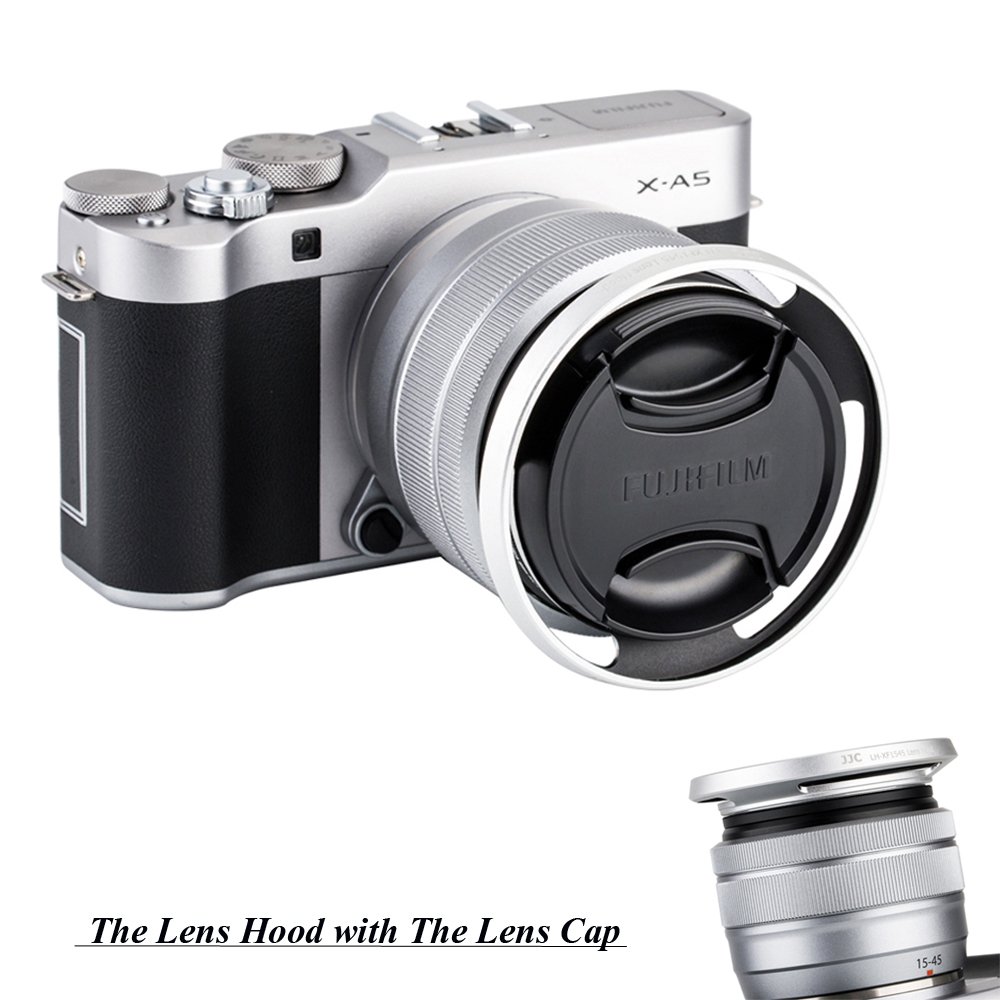 Amazon | JJC レンズフードシェード カメラフード 富士フイルム X-A5の