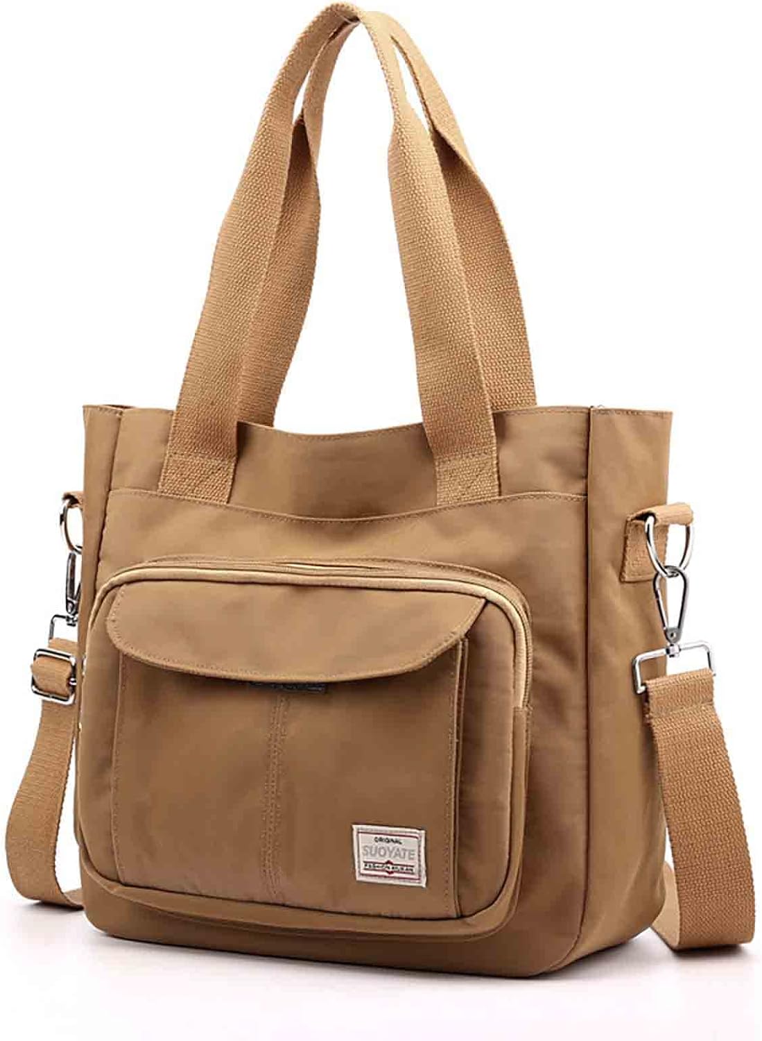 Fashion Women's Canvas Bag Mommy Large Capacity Crossbody Bag Nylon Casual Women's Shoulder Bag