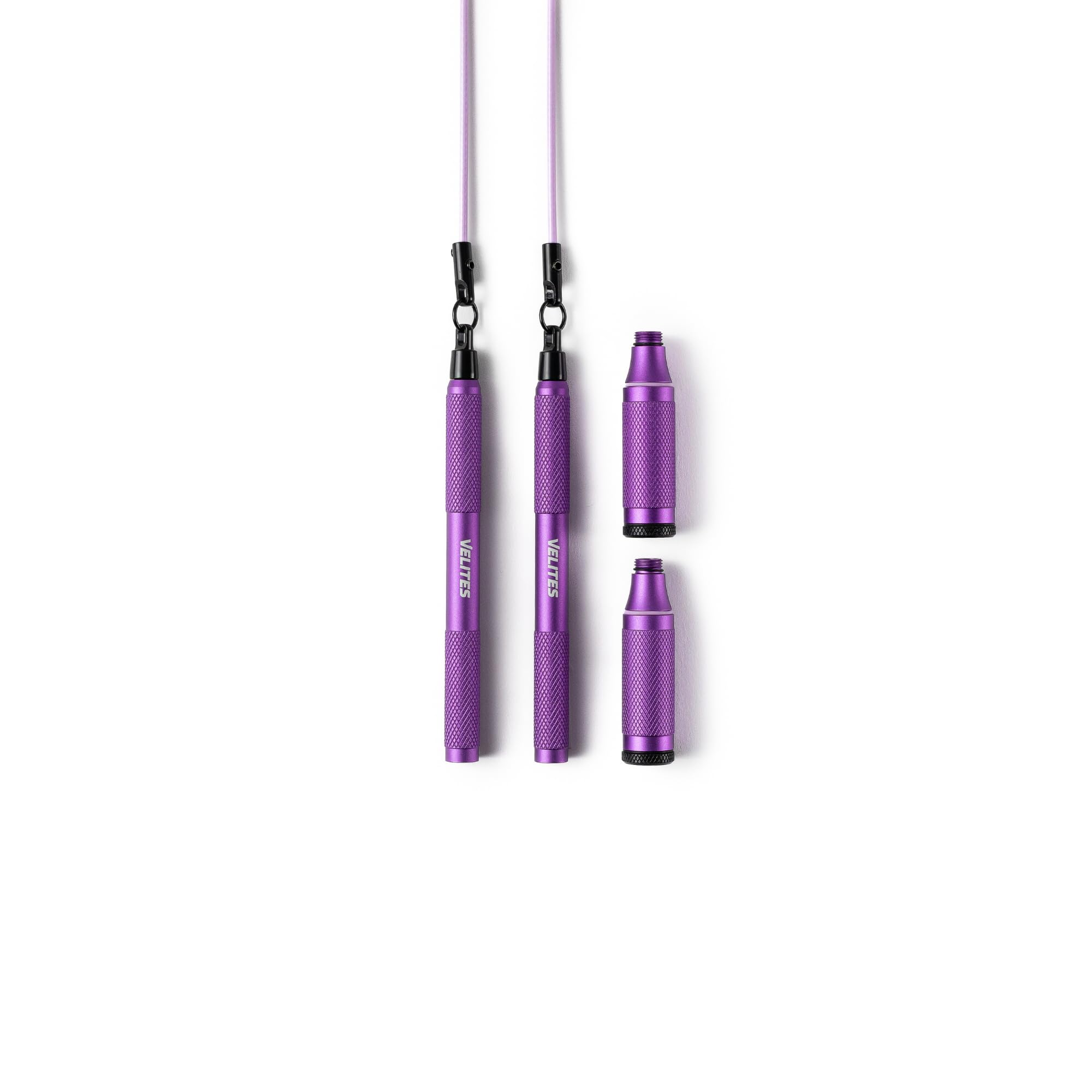 Velites Cyclone Jump Rope Comba Ultralight | Design Premium per Doppie Unders e CROSSOVERS | Manico rimovibile e sistema a 360°