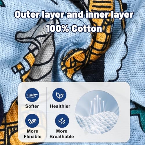 FLYISH DIRECT 6 Packs Potty Training Pants for Boys and Girls, Absorbent and Reusable Potty Training Underwear for Babies and Toddlers, 4 Years, Adventure Journey