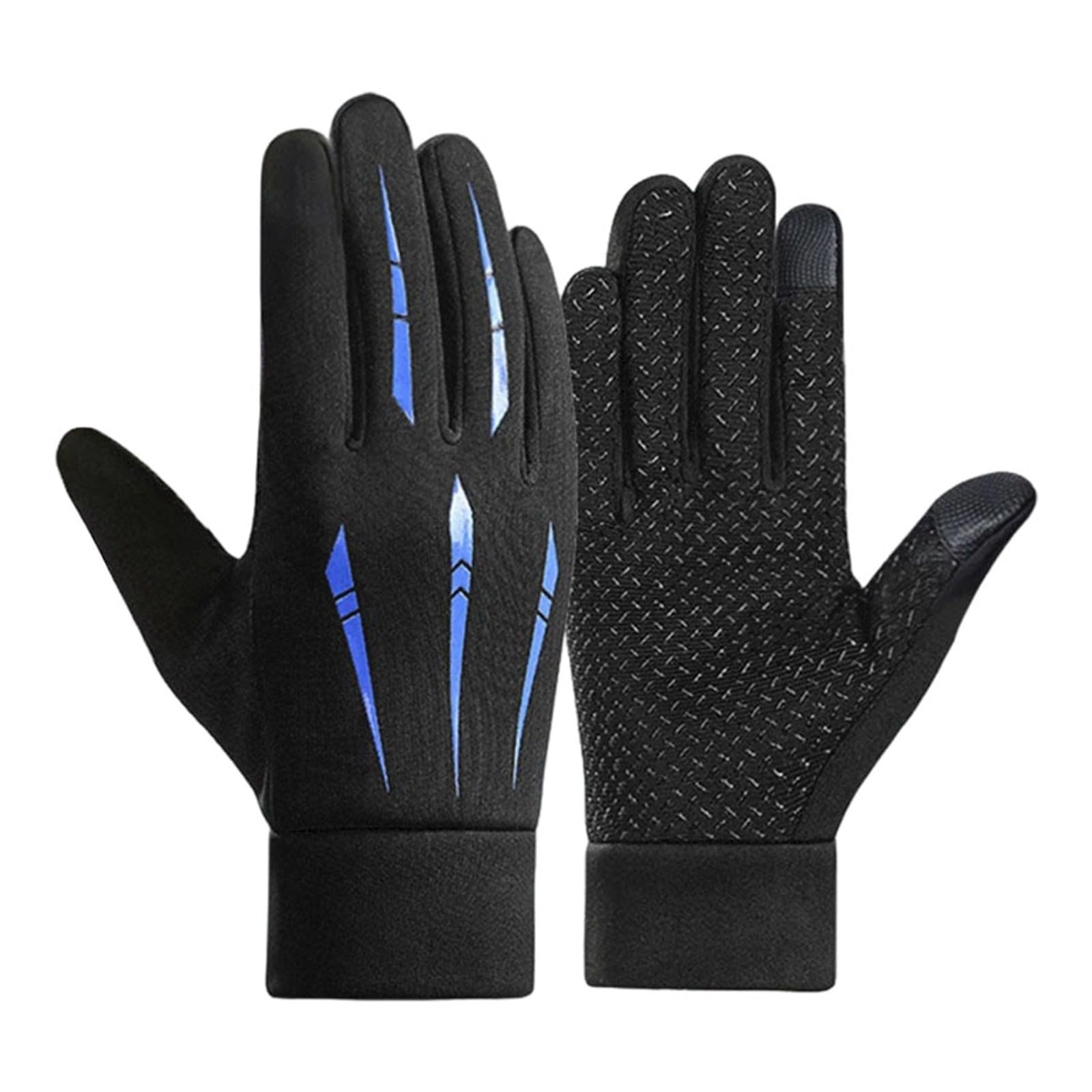 Lightweight Winter Gloves for Men Women Touchscreen Thermal Glove Non-Slip Elastic Cuff Gloves Warm Running Glove