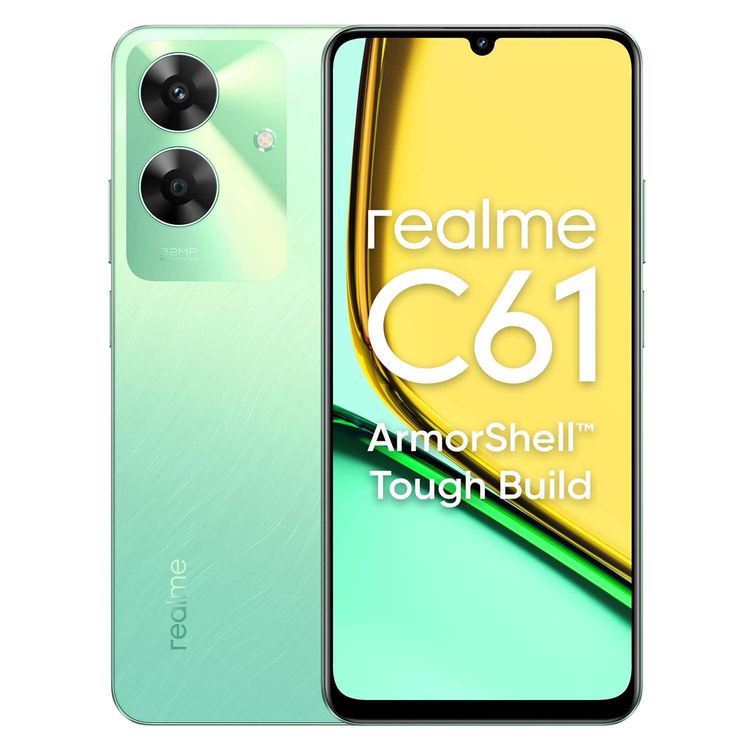 realme C61 Smartphone 6+128GB, 6.74-inch Screen, 90Hz Display