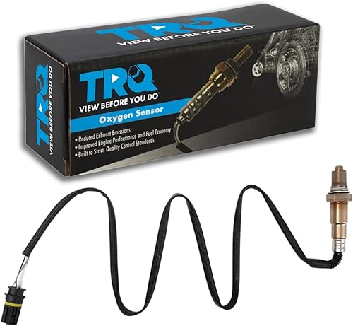 Vista 355 de TRQ Sensor de Oxígeno O2 de 4 Hilos de Banda Estrecha Compatible con VW Atlas 2.0L 2018-21, VW GTI 2.0L 2016-18, Audi A3 Quattro 2.0L 2015-18, VW
