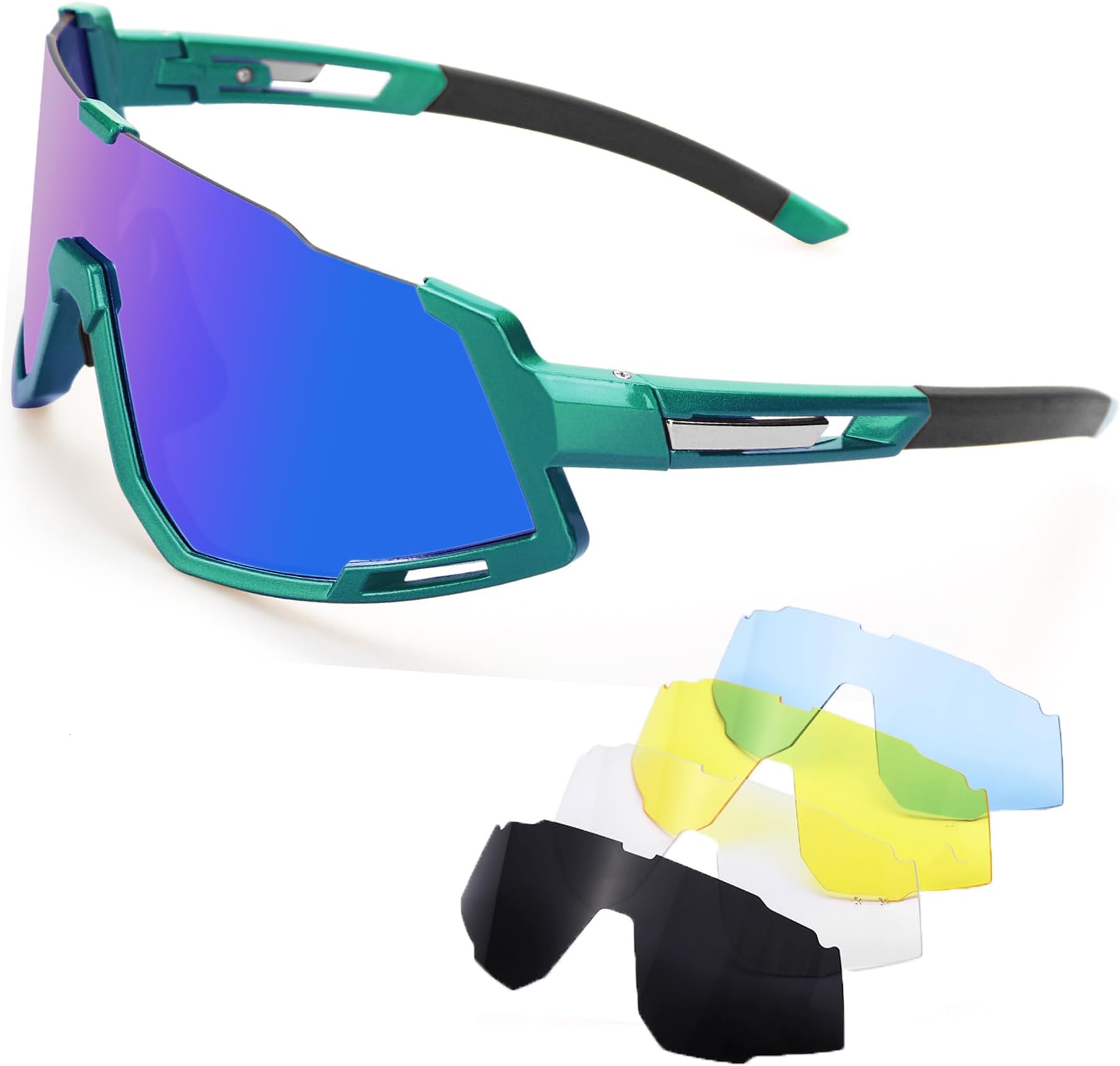 Cycling Viper Sunglasses for Youth Kid Teen Boy Girl Age 14-18,Polarized Glasses for Baseball Running Fishing UV400