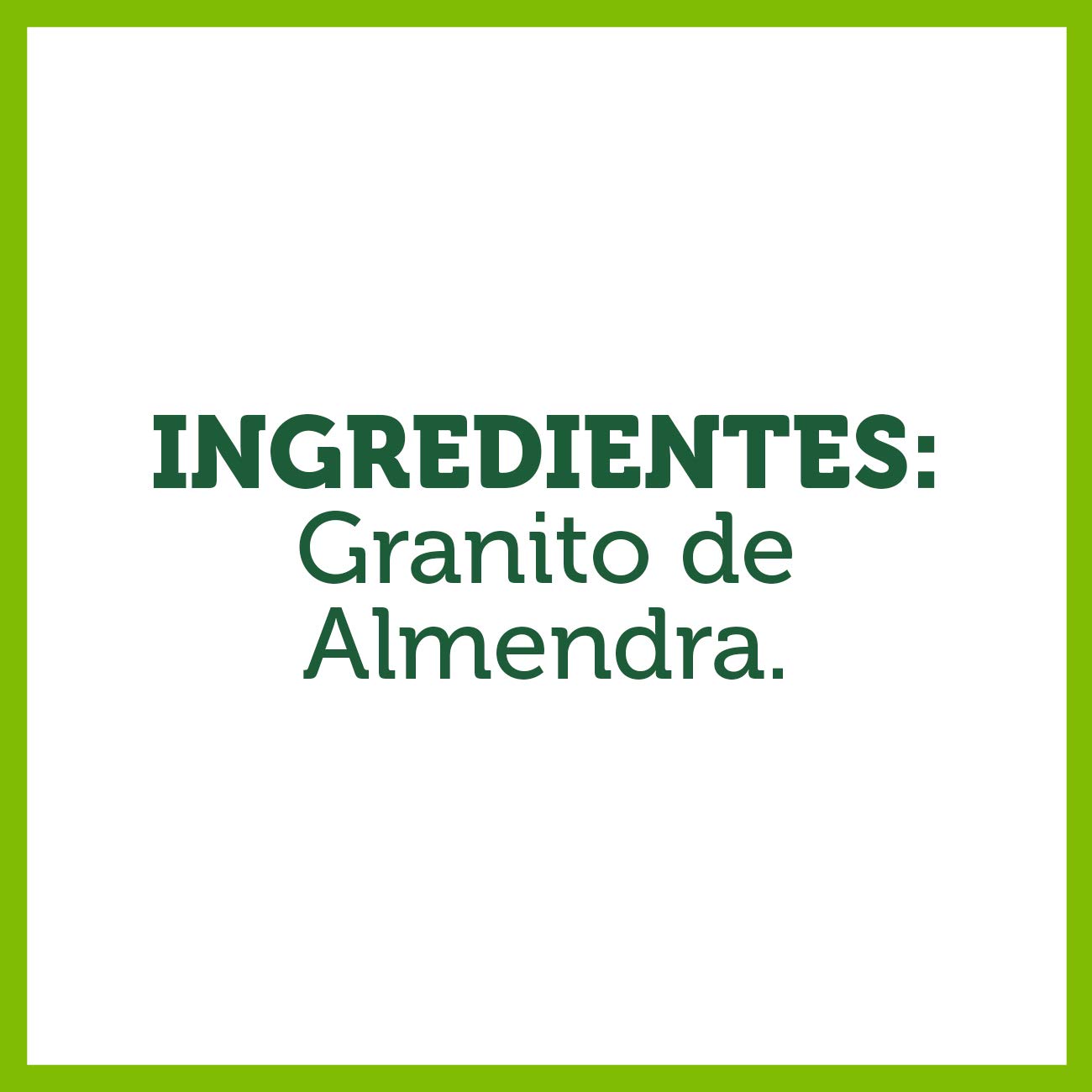 El Nogal Frutos Secos Granito de Almendra Bolsa 1000 g