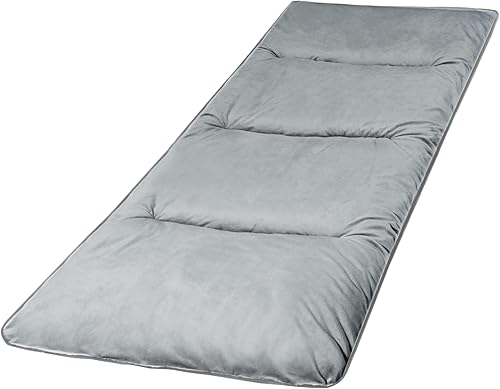 Miniatura 10 de REDCAMP Extra Thick Folding Sleeping Cot Pads, 75"x28"Comfortable Soft Velvet Cotton Camping Cot Mattress Pad for Hiking, Backpacking,Navy Gray