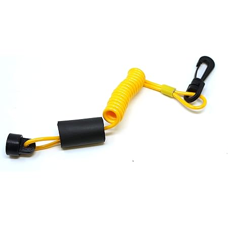 Amazon Com Jsp Brand Non Dess Yellow Floating Safety Lanyard Ignition Cap Key Stop Switch 278001431 Replaces Sea Doo Xp Gts Gts Sp Spx 1 Sports Outdoors