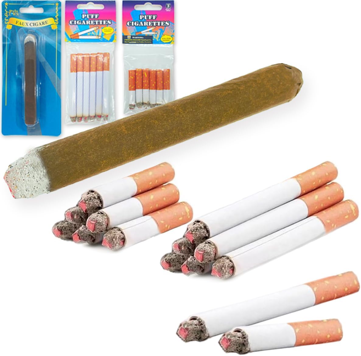 puff of cigarette Fake Puff Cigarettes That Blow Smoke 6 Cigarettes 6 Half