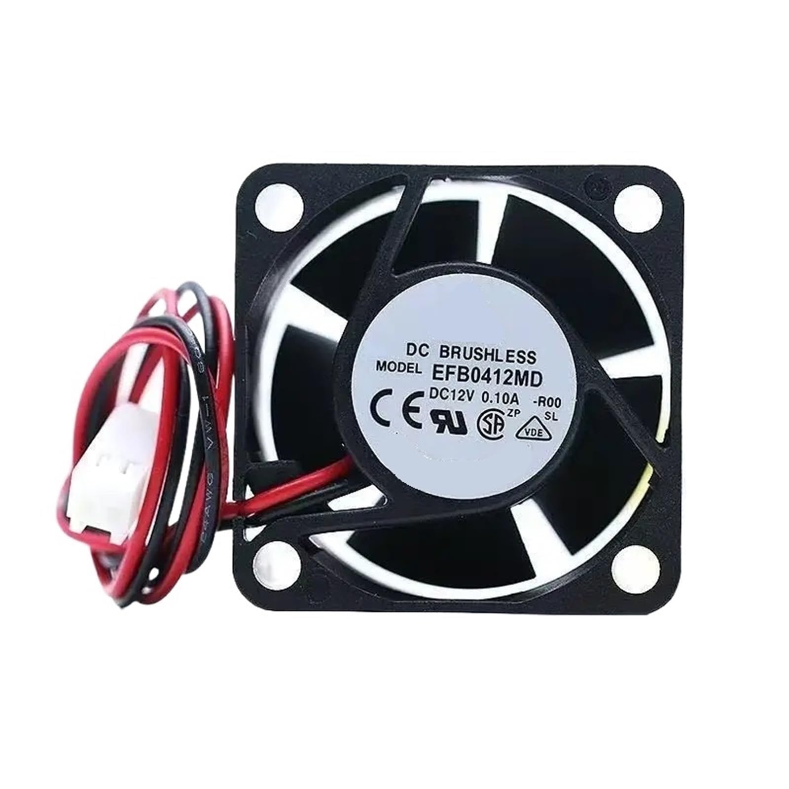 GJEXXPTST 40mm 4020 Fan FEFB0412MD-R00 40x40x20mm 12V 0.1A Dual Ball 6300RPM Cooling