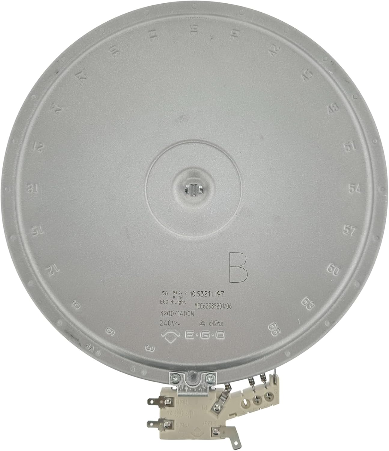 MEE62385201 Range Dual Radiant Surface Element Heater 6/9 Inch, 3200W/1400W OEM Replacement Parts for LG Electric Range - Image 5